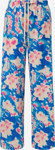 comma casual identity Regular Pants in Blue: front