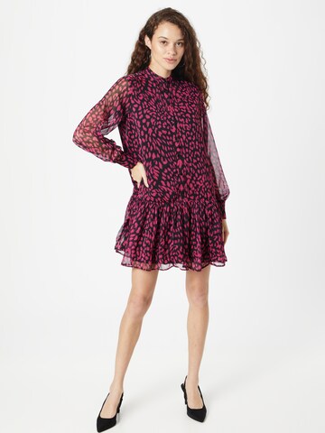 Robe-chemise Warehouse en rose : devant