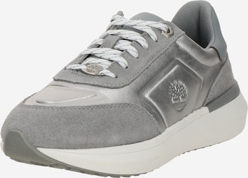 TIMBERLAND Matalavartiset tennarit 'Seoul City' värissä hopea: etupuoli