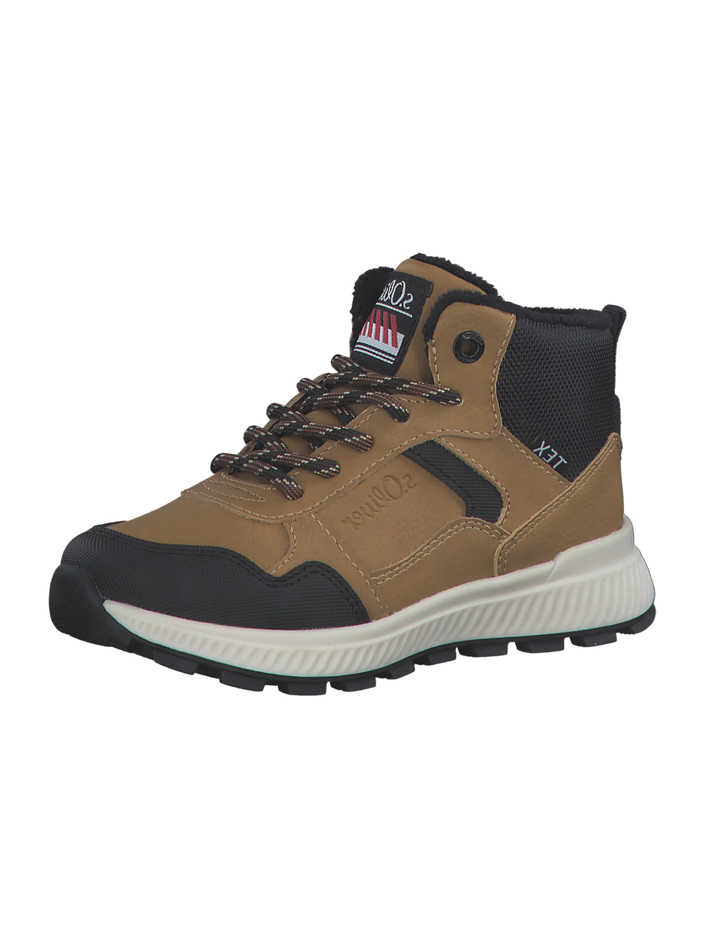 s.Oliver Boot in Brown: front