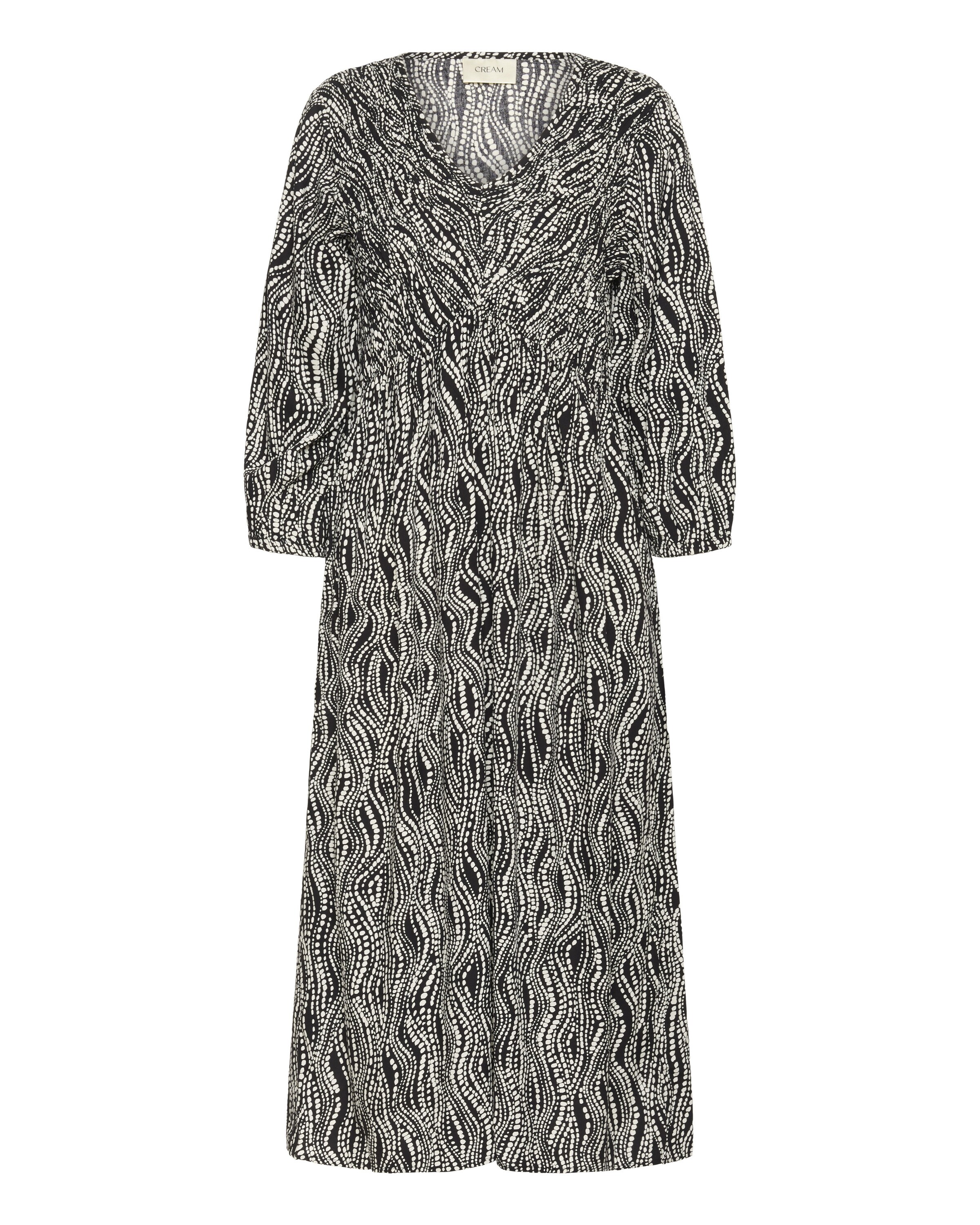 Cream Dress 'CRTiah' in Black