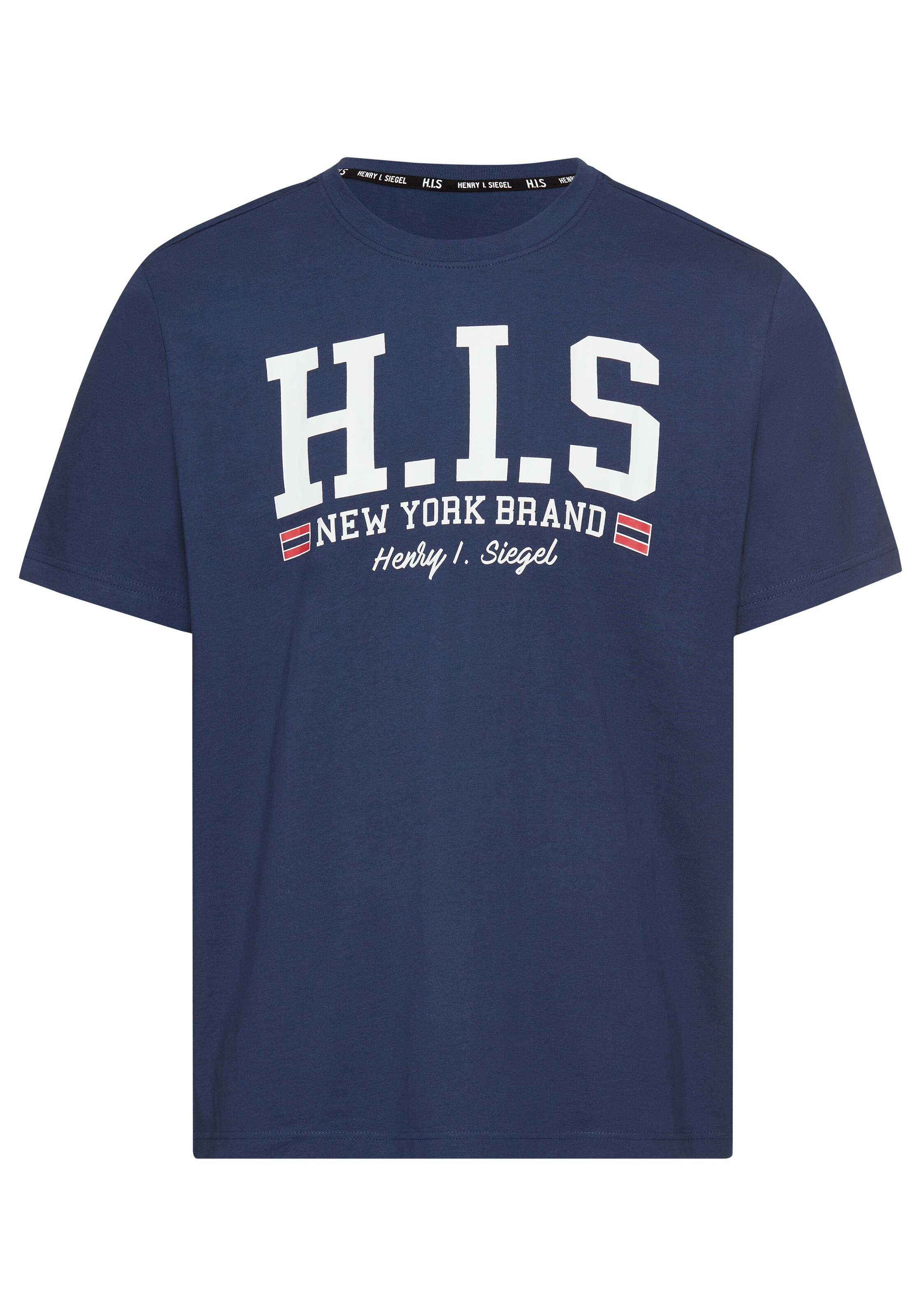 H.I.S EM Shirt in Blue: front