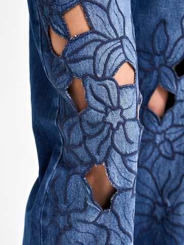 IT'S BASIC Loose fit Jeans 'Loose Mid Rise Jeans' in Blue