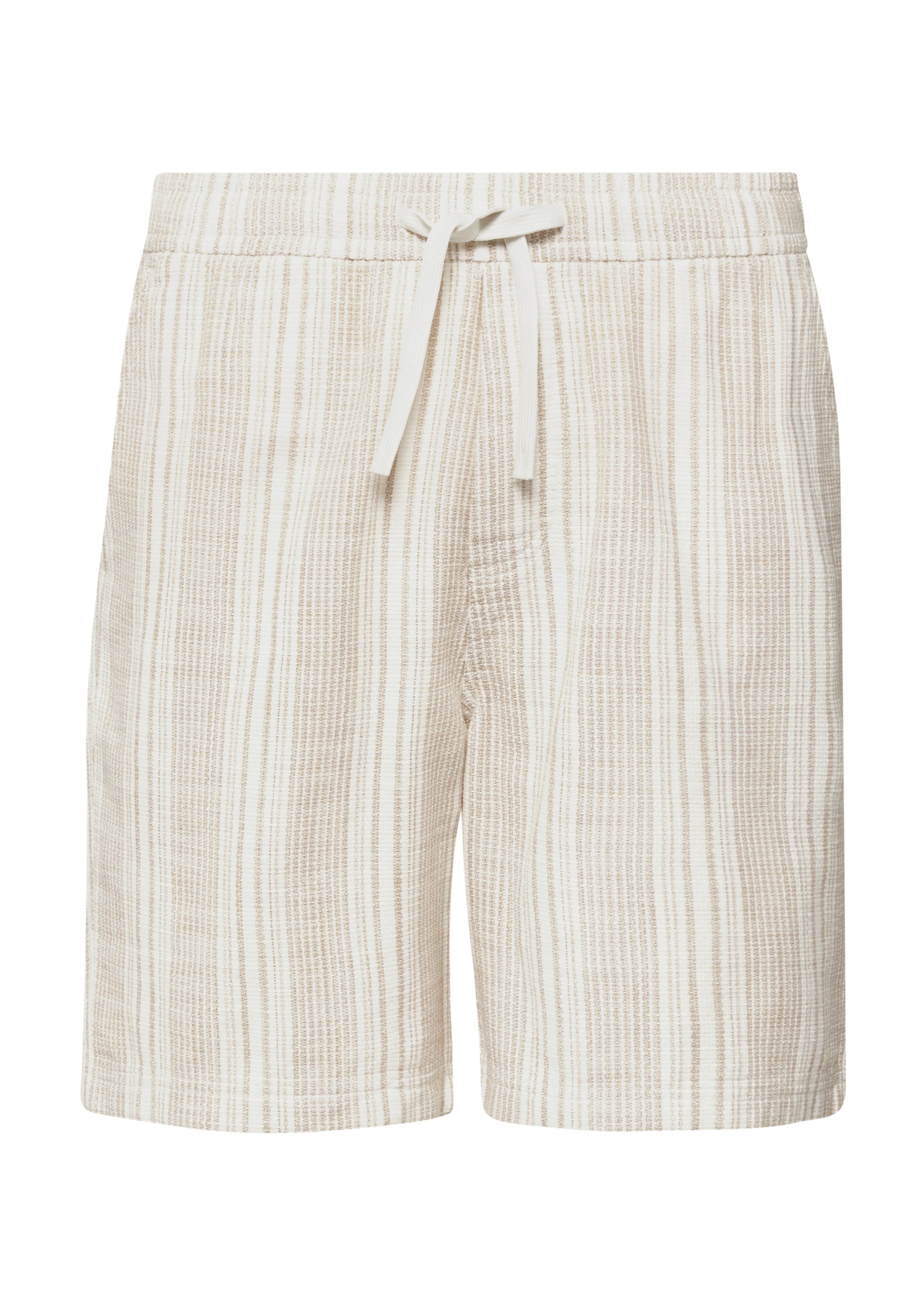 s.Oliver Broek ' DETROIT ' in de kleur Sand / Wit, Productweergave