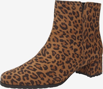 Bottines ' Fendrina-705 ' SIOUX en marron : devant