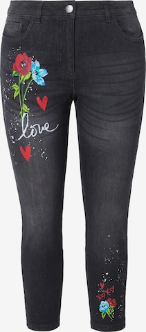 Coupe slim Jean Angel of Style en mélange de couleurs : devant