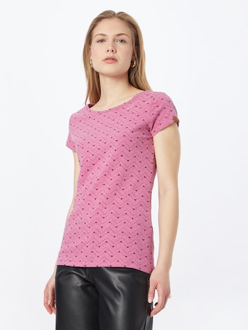 Ragwear Μπλουζάκι σε ροζ: μπροστά
