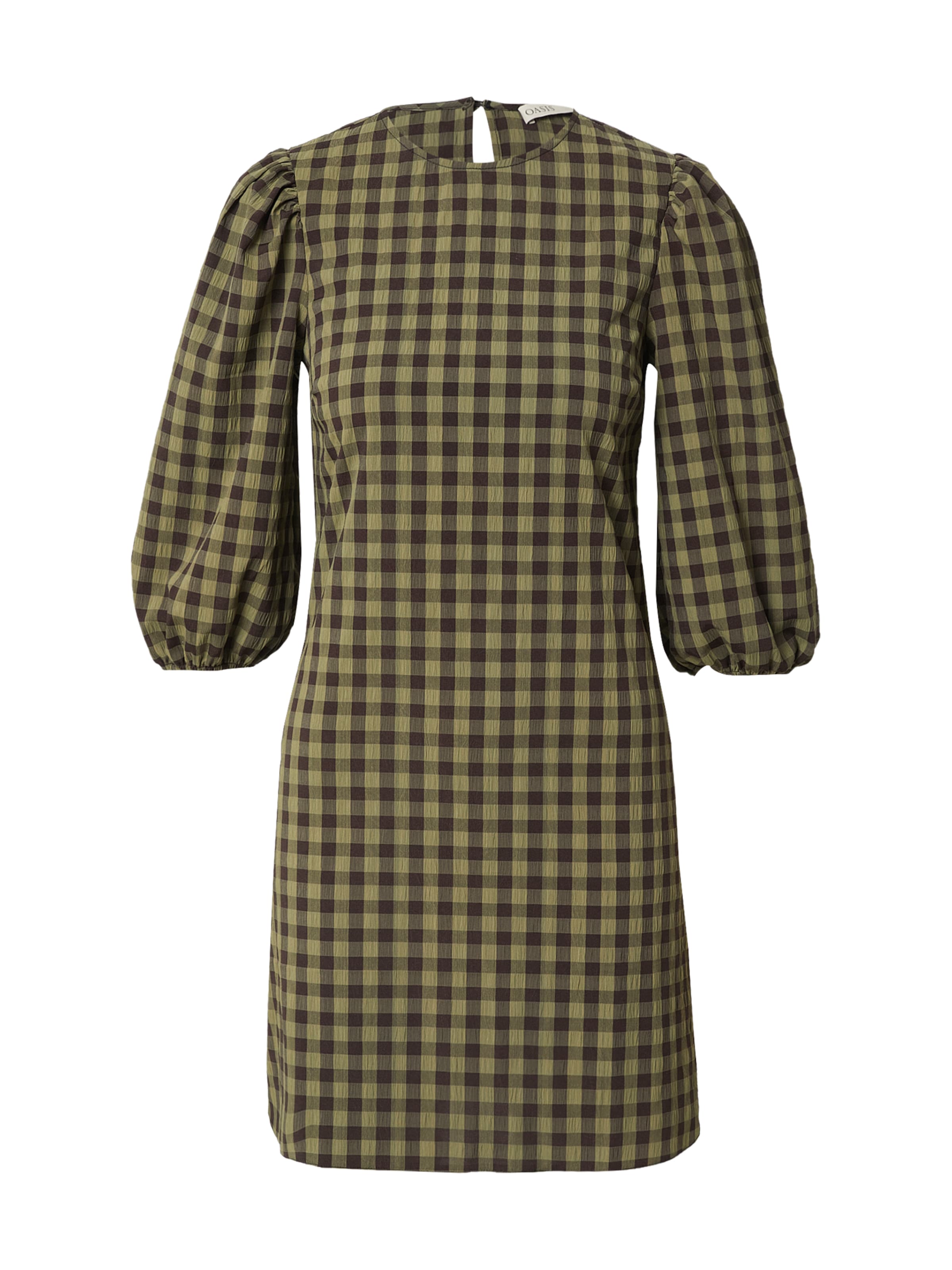 Rochie 'Aline' de la Oasis pe verde: față