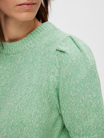 SELECTED FEMME Sweater 'HEIDI' in Green