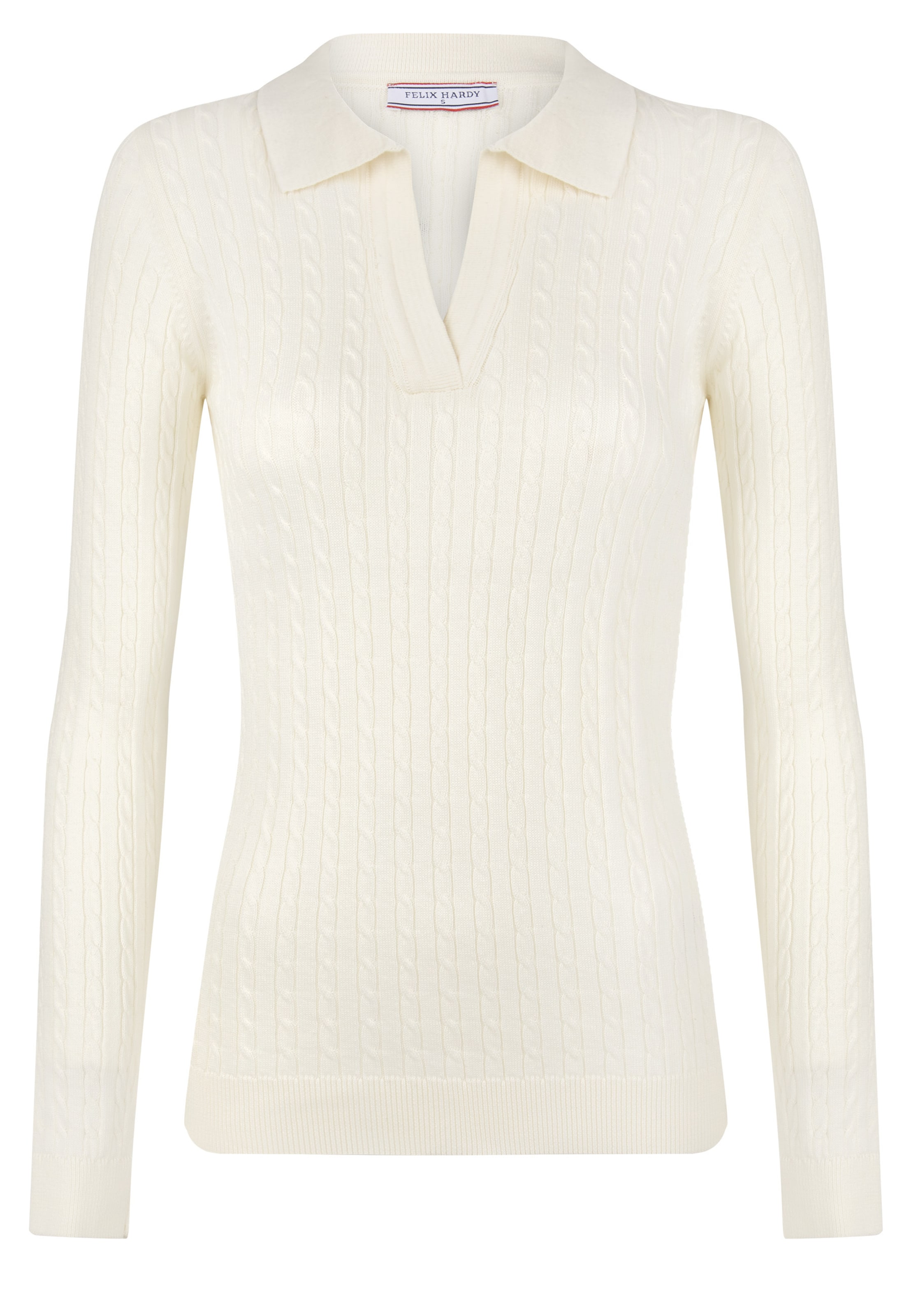 Felix Hardy Tröja i vit: framsida