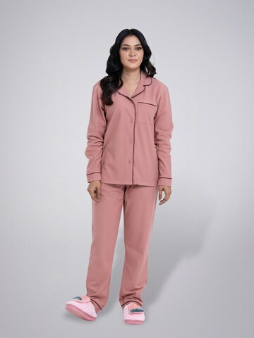 LEAFLETIC - Pijama 'Leafletic Women’s Nightwear Long set' en rosa