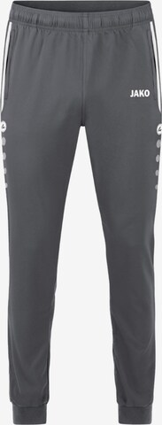 Pantalon de sport JAKO en gris : devant