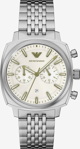 Emporio Armani Analoginen kello värissä hopea: etupuoli