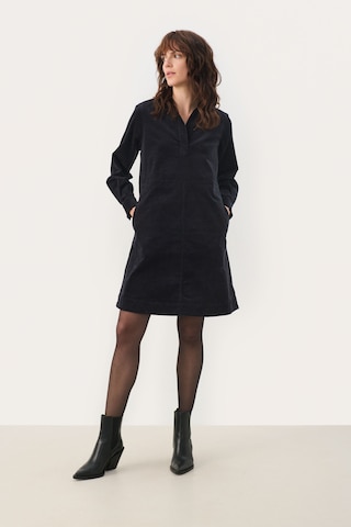 Part Two Jurk 'Lilje' in Blauw