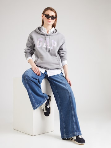 GAP Sweatshirt 'HERITAGE' in Grey