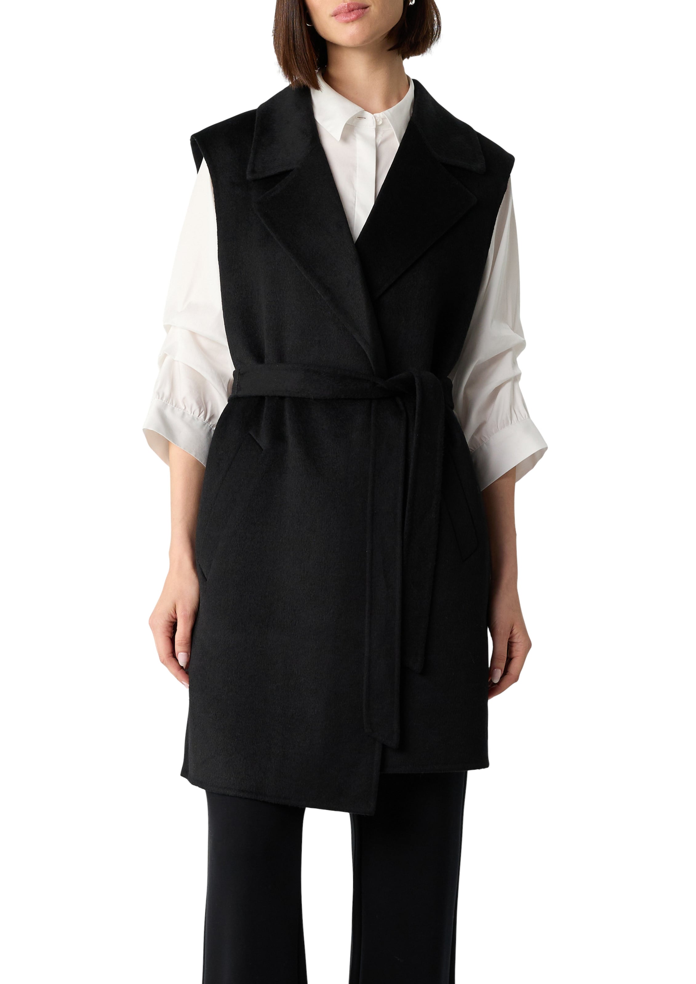 Gilet COMMA en noir