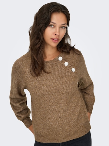 Pull-over 'ONLLAUREN' ONLY en marron