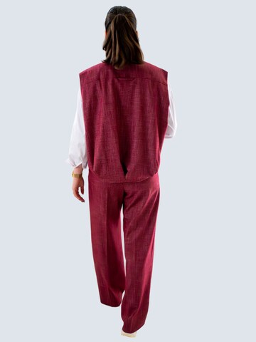 Wide Leg Pantalon à pince 'Daria' WEARABLE STORIES en rouge