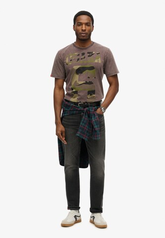Superdry Shirt 'Osaka' in Bruin