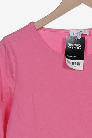 Just White T-Shirt XL in Pink