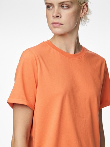 PIECES Shirt 'PCRia' in Oranje