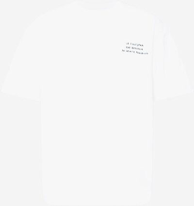 Samsoe Samsoe T-Shirt 'SOUVENIR' en bleu clair / jaune / noir / blanc cassé, Vue avec produit