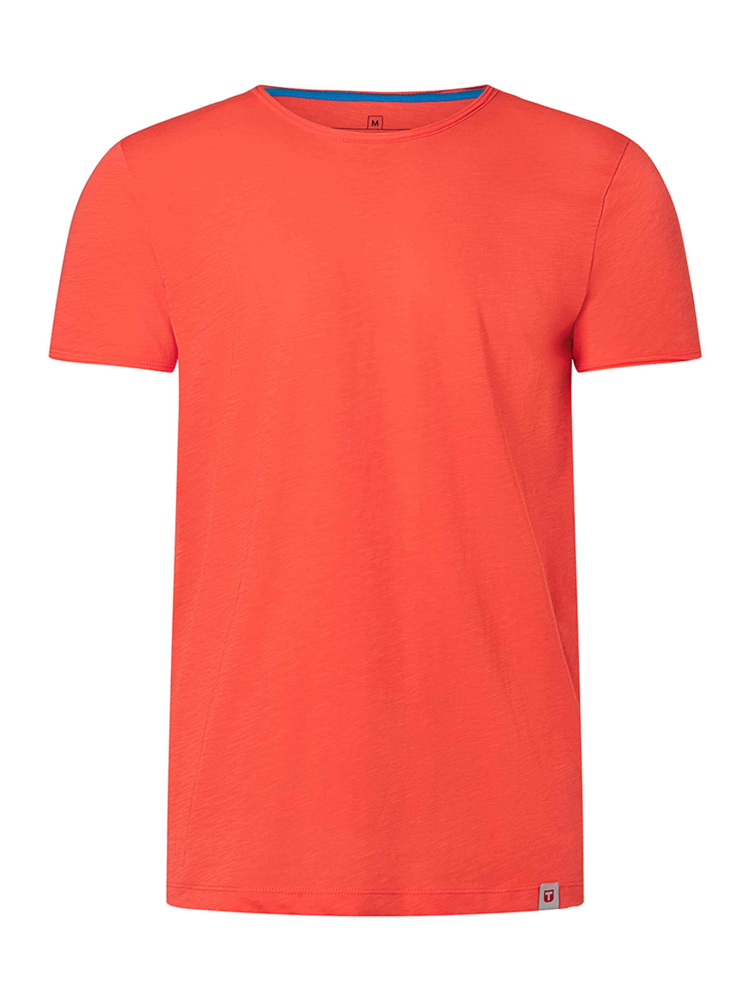 TIMEZONE Shirt 'Ripped' in Orange: front