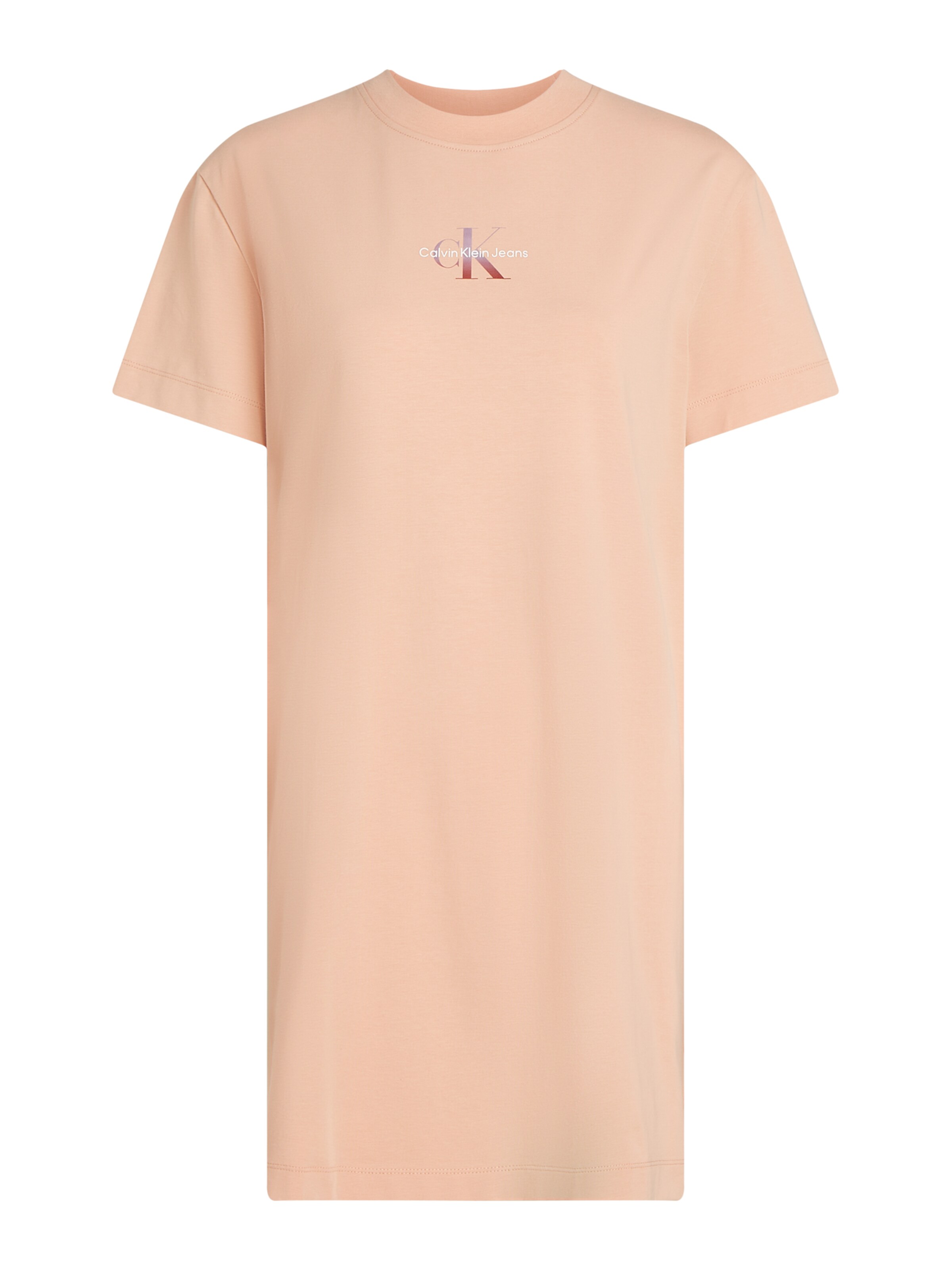 Calvin Klein Jeans Kleid in blau / puder / dunkelrot / weiß, Produktansicht