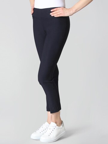 Lisette L Skinny Broek in Blauw