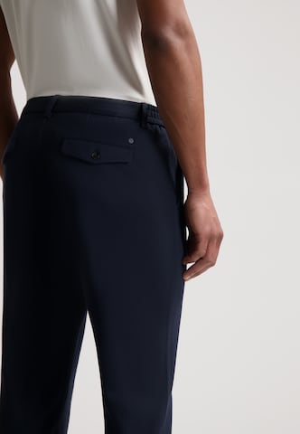 Dstrezzed Bootcut Chinohose 'Lancaster' in Blau