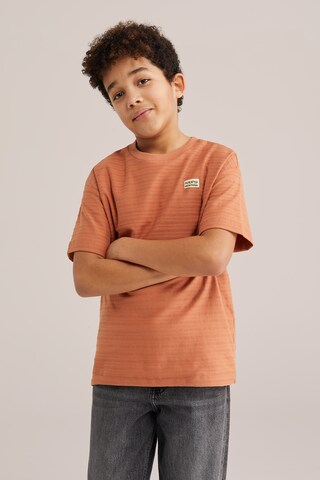 T-Shirt 'Puerto Montana' WE Fashion en orange : devant