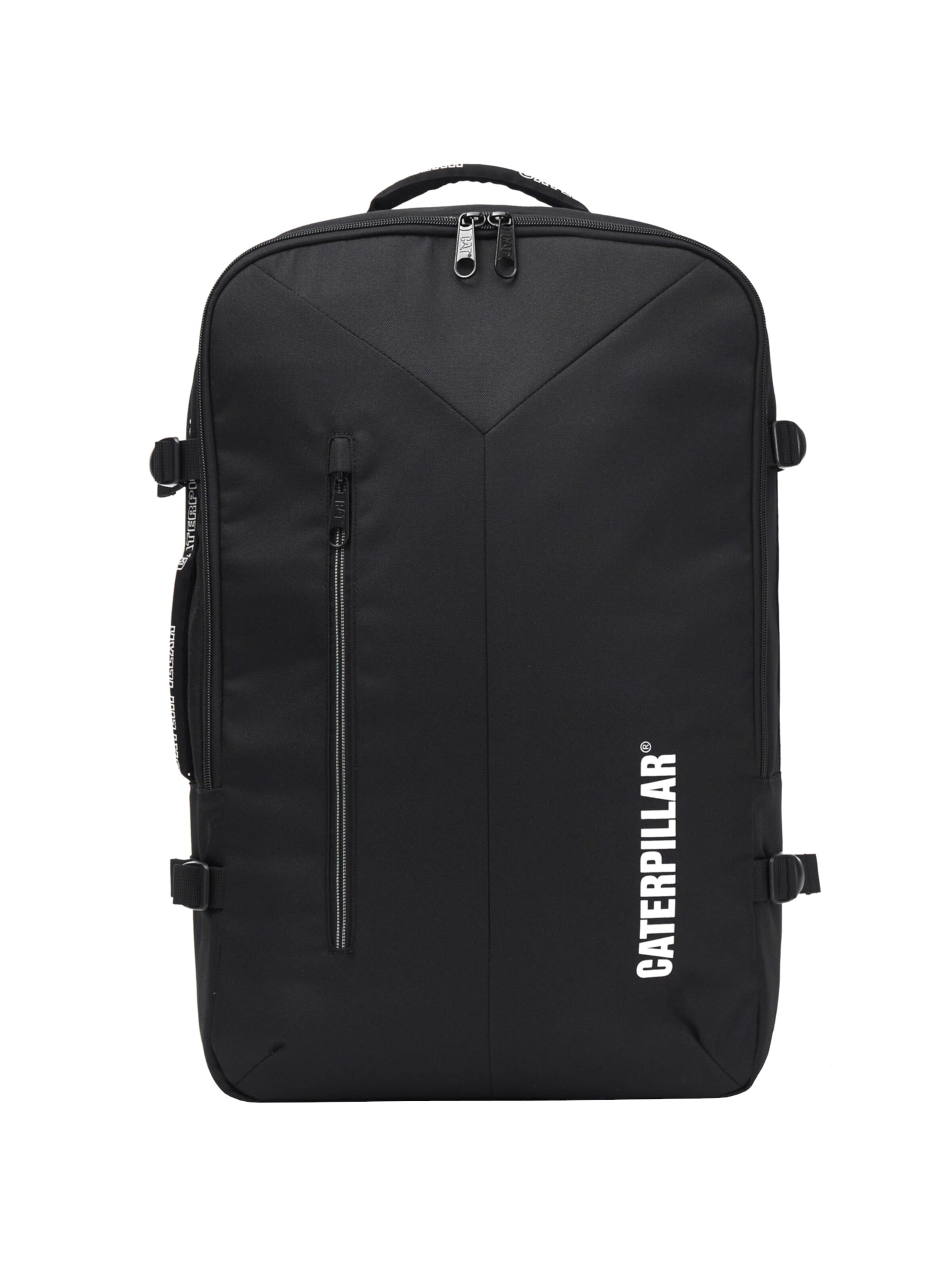 CATERPILLAR Backpack 'City Cabin' in Black: front