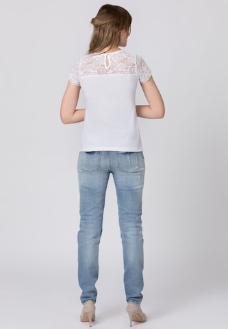 STOCKERPOINT Klederdracht shirt 'Fernanda' in Wit