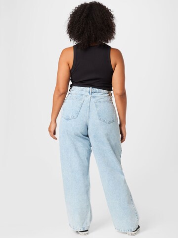 Noisy May Curve Regular Jeans in Blauw