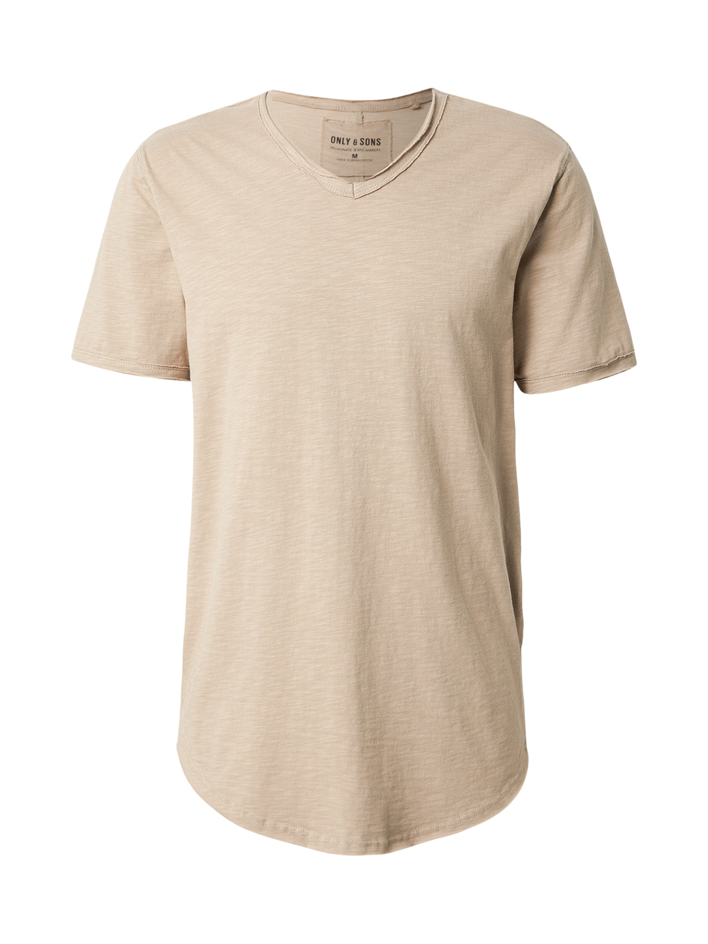 Only & Sons Shirt 'ONSBENNE' in Beige: front