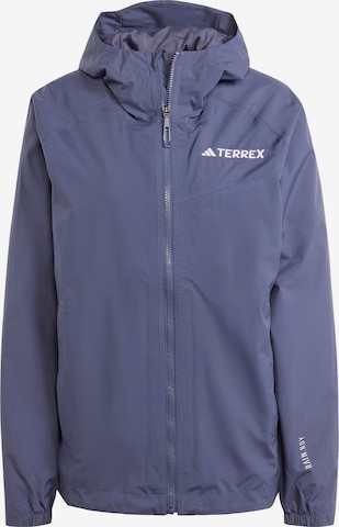 Veste outdoor 'Multi 2L' ADIDAS TERREX en bleu : devant