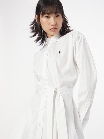 Polo Ralph Lauren Shirt Dress in White