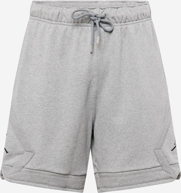 Jordan Regular Trousers in Grey: front