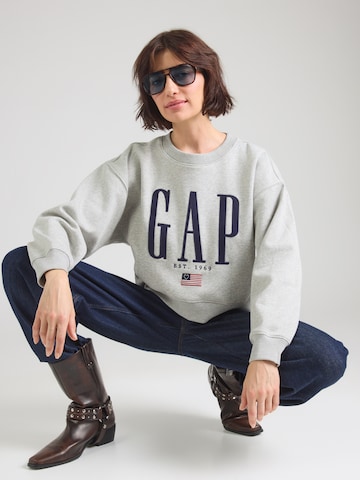 GAP Bluzka sportowa w kolorze szary: przód