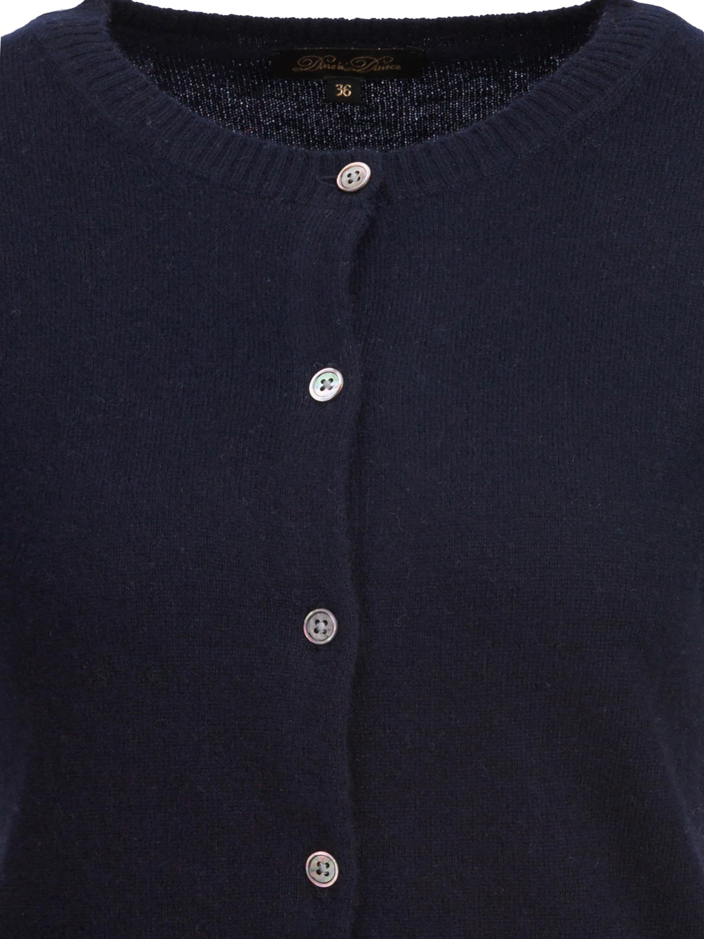 Dine'n'Dance Strickjacke 'Romie' in Blau