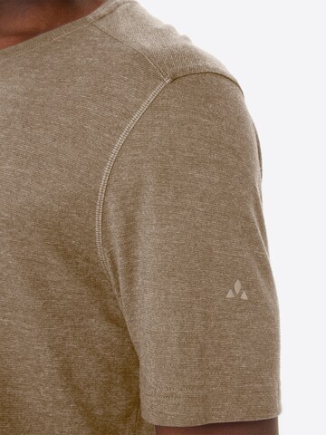 VAUDE Performance Shirt 'Redmont Hemp' in Beige