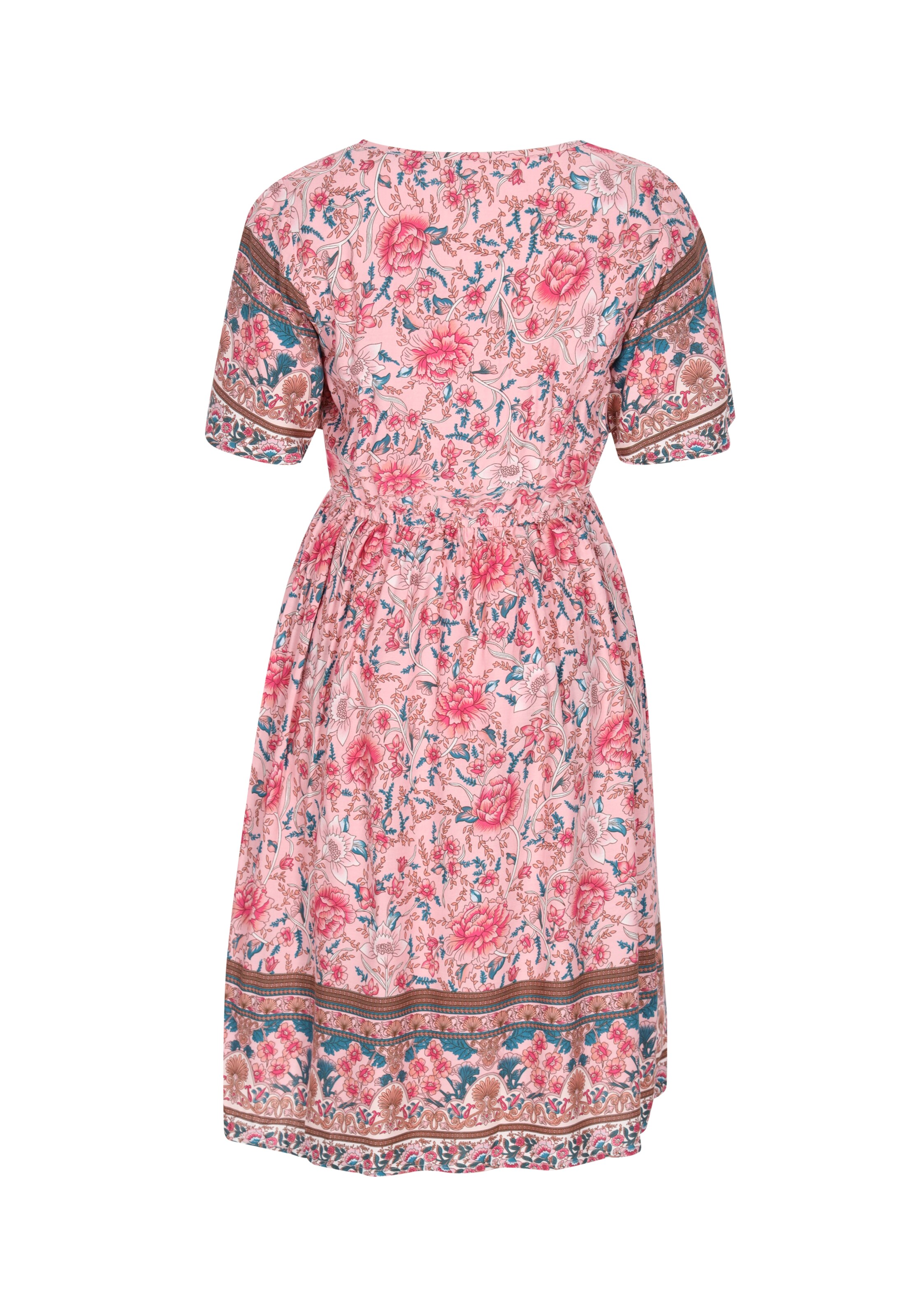 Gaya - Vestido 'Boho' em rosa