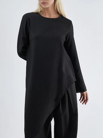 Busem Bluse in Schwarz