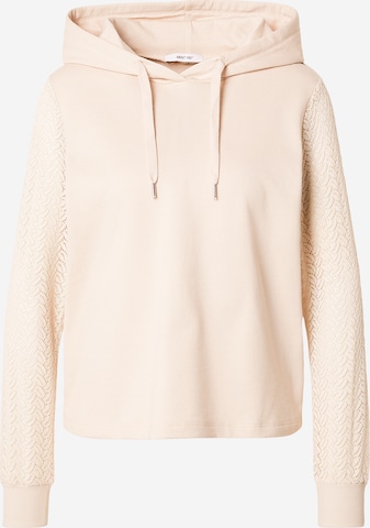 ABOUT YOU Sweatshirt in Beige: Vorderseite