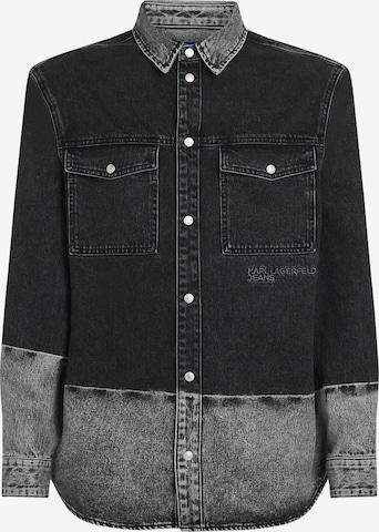 KARL LAGERFELD JEANS Regular Fit Paita värissä musta: etupuoli
