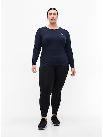 Active by Zizzi Functioneel shirt in Blauw