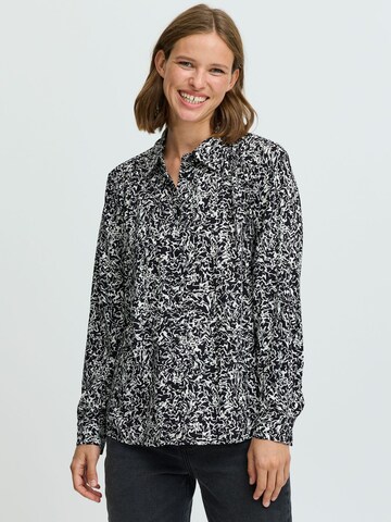 b.young Bluse 'JOSA' in Schwarz: Vorderseite