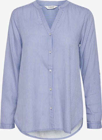 Camicia da donna 'FABIANNE' di b.young in blu: frontale