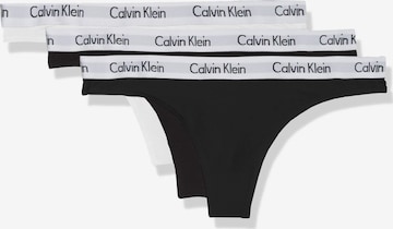 Calvin Klein Underwear Thong in Black: front