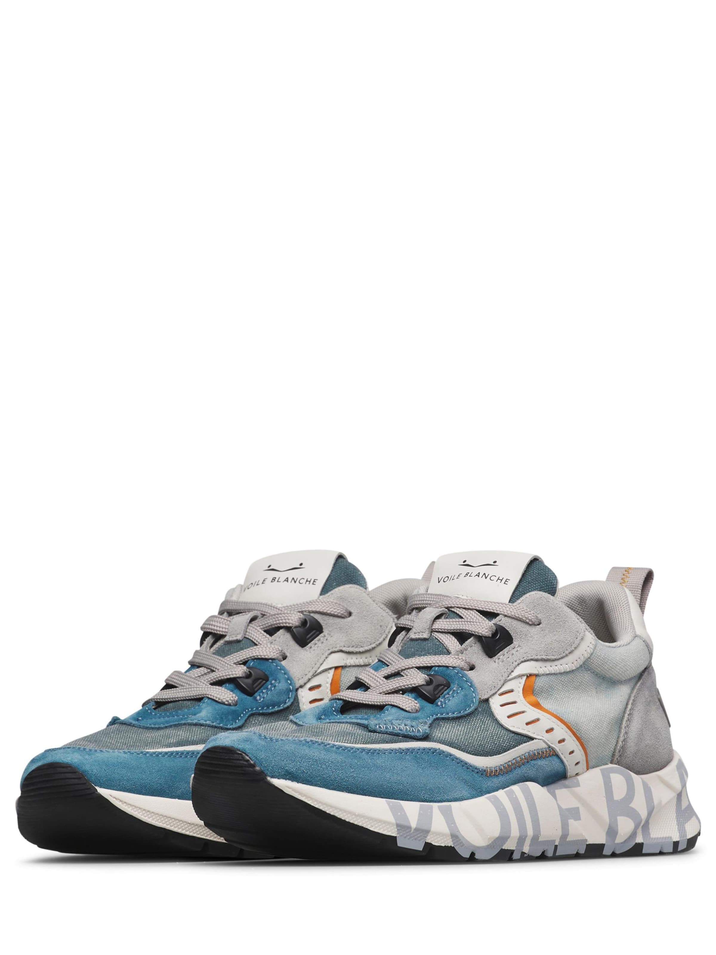 Voile blanche Platform trainers 'CLUB01.' in Blue
